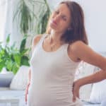 mom in early labor