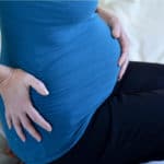 woman with back pain in pregnancy