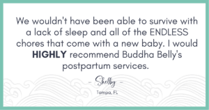 Recommend the doulas at Buddha Belly