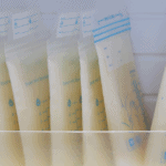 Breastmilk in freezer bags