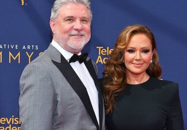 Leah Remini and Mike Rinder