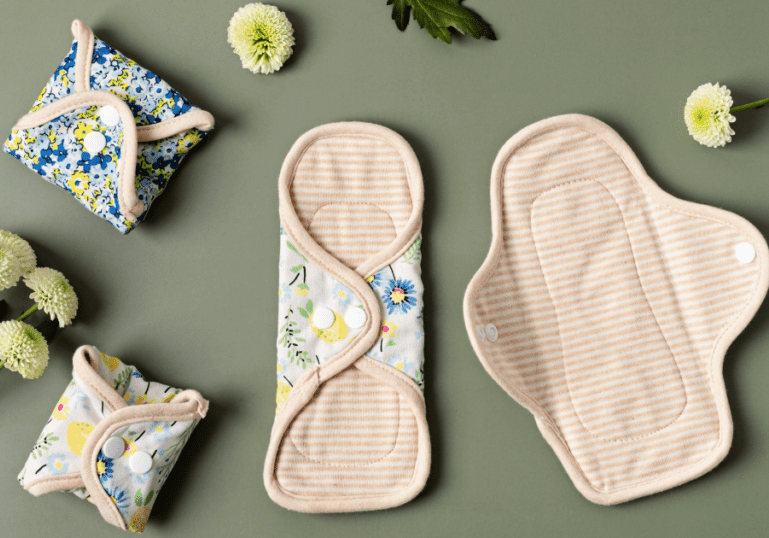 Cotton Cloth Pads for Postpartum Bleeding