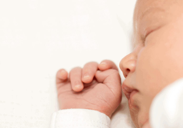 newborn baby sleeping