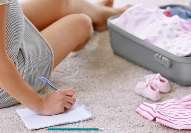 packing hospital bag for birth